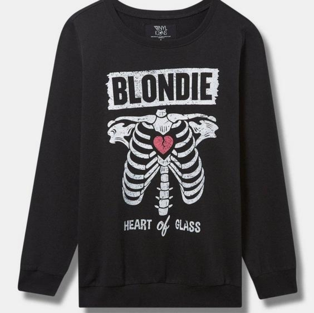 Torrid Blondie Cozy Fleece Crew Sweatshirt Size 3 NWT